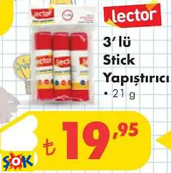 3’LÜ STİCK YAPIŞTIRICI • 21 G 3’LÜ STİCK YAPIŞTIRICI • 21 G